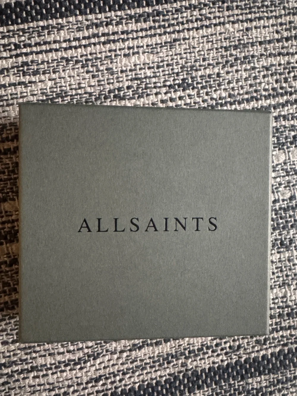 All Saints LOTTE CHAIN (WRO13U) BLACK PYTHON Cardholder Crossbody